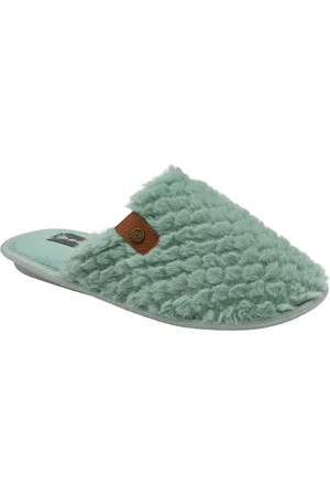 Dunlop Ladies Closed Toe Waffle Mule SlippersEU 38 (UK 5)