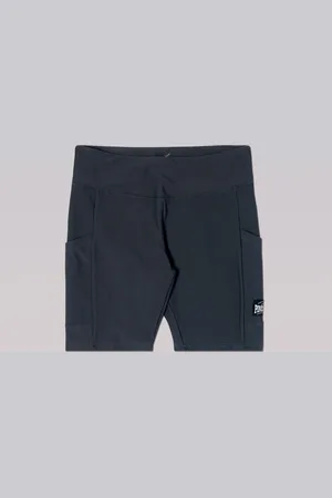 Pineapple Womens Rib Cycling Shorts with PocketXL