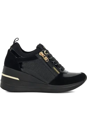 Dune Eiline 2 Side Zip Wedge TrainersEU 38 (UK 5)