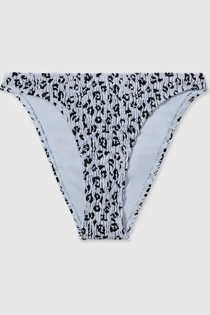 GOOD AMERICAN Bikinibroekje met textuur en luipaardprint2 XS / XS