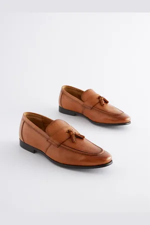 Next Leren loafers met reliëf en kwastjesEU 47 (UK 12)