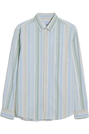 Farah Natural 100% Organic Cotton Steen Striped Long Sleeve Shirt2X-Large