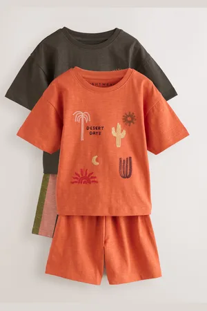 Next 100% katoenen korte pyjama