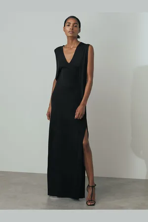 Reiss Lucia Corset Detail Jersey Maxi Dress34