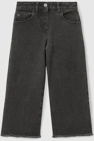 Reiss Grayson Wide Leg Frayed Jeans13
