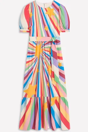 Boden Blouson Crew Neck Dress46