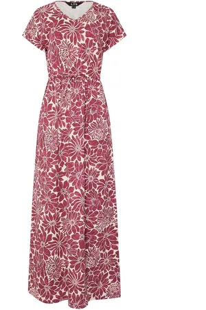 Long Tall Sally 100% Cotton Floral Tie Waist Dress36tall