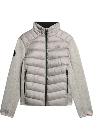 Superdry Storm gebreid hybride gewatteerd jackS