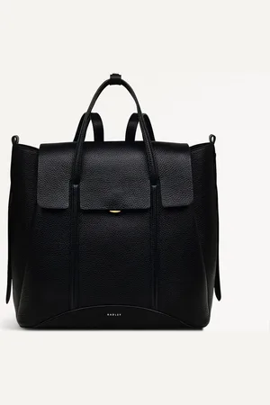 Radley London Medium The Chancery Flapover Black BackpackEén