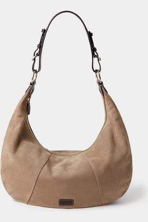 Osprey Natural The Phoenix Suede Hobo Bageen