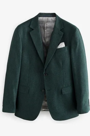 Next Slim Fit Wool Donegal Suit Jacket48 Kort (UK 38 S)