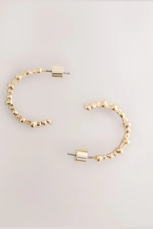 Next Ridged Hoop Earringseen