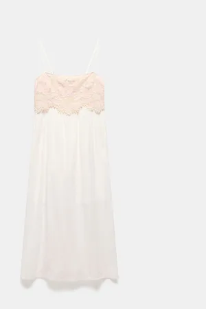 mint&berry Crochet Trim Maxi Dressxlarge
