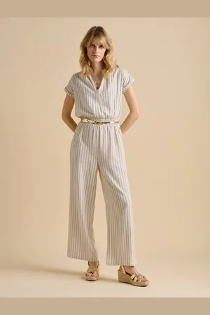 Brakeburn Wide Leg Stripe Jumpsuit40