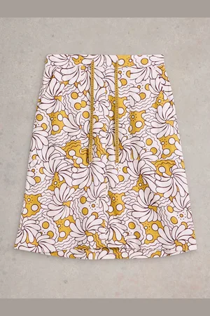 White Stuff Evie Linen Blend Skirt42