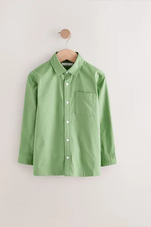 Next Relaxed Fit Long Sleeve Oxford Shirt (3-16yrs)8 Jaar (128 cm)