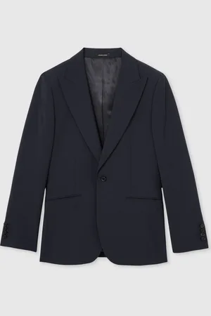 Reiss Dream Sb Slim Fit Single Breasted Wool Blend Suit Blazer42r
