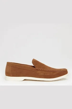 Threadbare Faux Suede Slip On Loafersuk10eu44