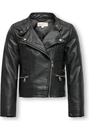 ONLY Faux Leather Biker Jacket11 Jaar (146cm)