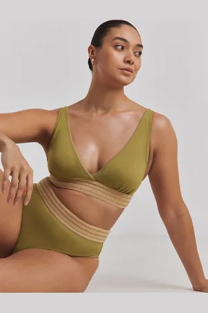 Simply Be Elastic Detail Bikini Set48