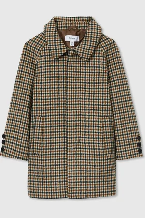 Reiss Region Wool-Blend Shephards Check Coat13