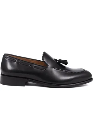 JONES BOOTMAKER Zwarte Devon2 loafers van leerEU 40 (UK 6)