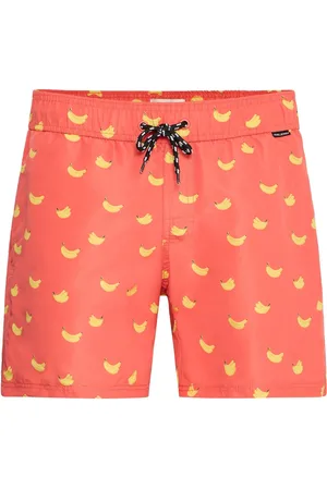 Blend Zachte zwemshorts met bananenprint van medium