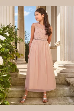 Lipsy London Lange versierde feestjurk (5-16jr)12 Jaar (152cm)