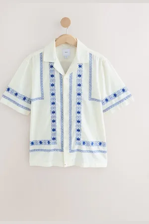 Next Embroidered Short Sleeve ShirtMedium