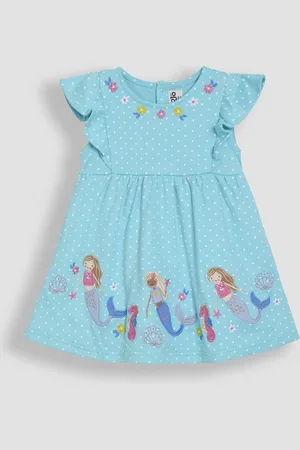 JoJo Maman Bébé 100% Cotton Appliqué Summer Dress116122cm