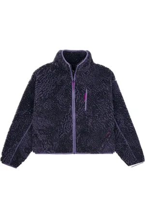 Converse Sherpa fleece jack met ritsXS
