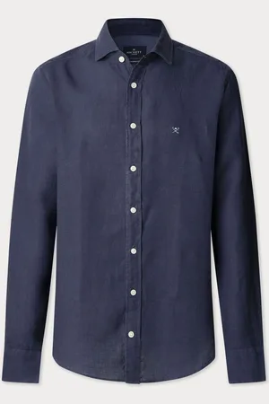 Hackett Tailored Fit Linen Shirt2X-Large