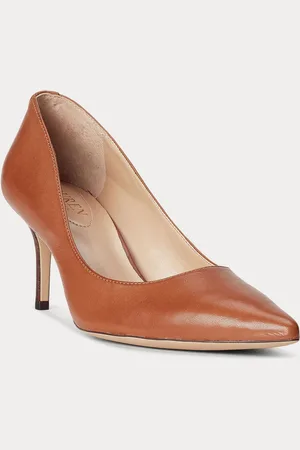 Ralph Lauren Lanette leren pumps met hakEU 41 (UK 8)