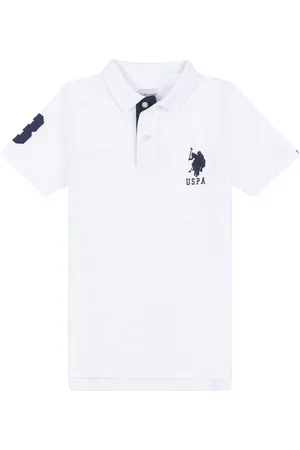 U.S. Polo Assn. U. S. Polo Assn. Boys Player 3 Pique 100% Cotton Polo Shirt15