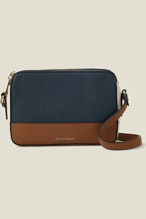 Accessorize Suedette Classic Cross-Body BagEén