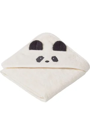 Liewood Albert Hooded 100% Cotton White Bath TowelONE