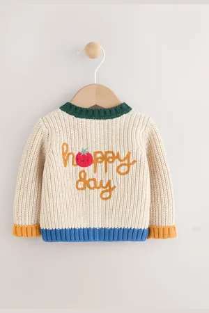 Next 100% Cotton Cardigan (0mths-2yrs)1.5-2 jaar