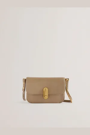 Ted Baker Kkaysa Polished Small Leather Cross-Body Bageen