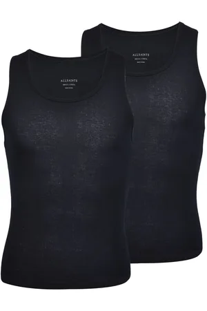 AllSaints AllSaints Cotton Ribbed 100% Cotton Tanks 2 PackXL