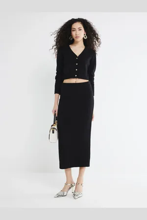 River Island Clean Midi Skirt34