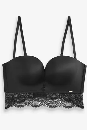 Lipsy London Laag uitgesneden strapless-beha van kant65 C