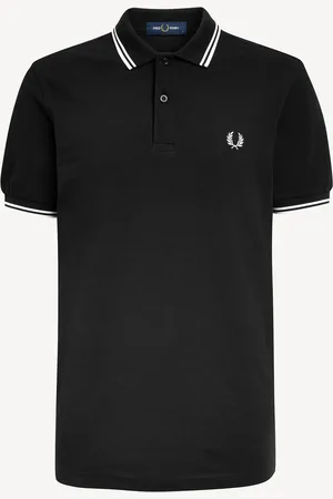 Fred Perry Polo met tweekleurig gestreept randjeS