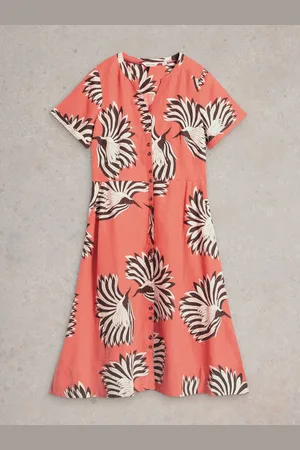 White Stuff Iris 100% Linen Dress38