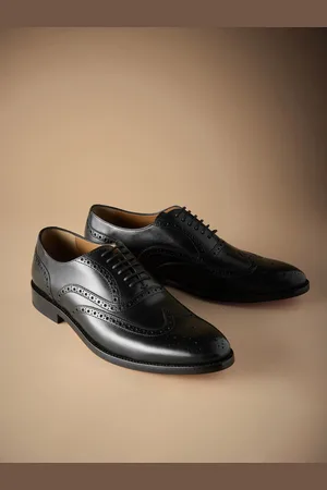 Next Signature Italian Leather Wingcap Brogue ShoesEU 40 (UK 6.5)