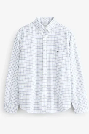 GANT Regular Fit Classic Oxford Checked 100% Cotton Shirtsmall
