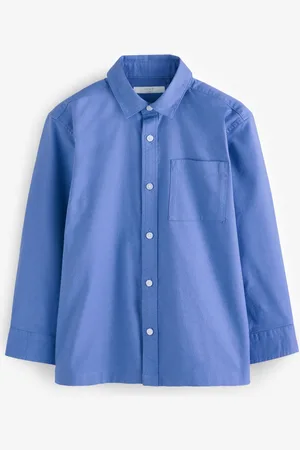 Next Relaxed Fit Long Sleeve Oxford Shirt (3-16yrs)8 Jaar (128 cm)