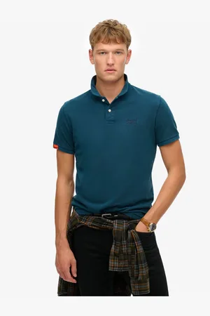 Superdry Vint Destroy 100% katoenen poloshirtMedium