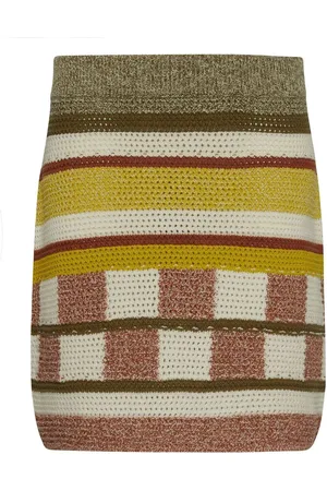 Barbour Maddie Knitted 100% Cotton Skirt36