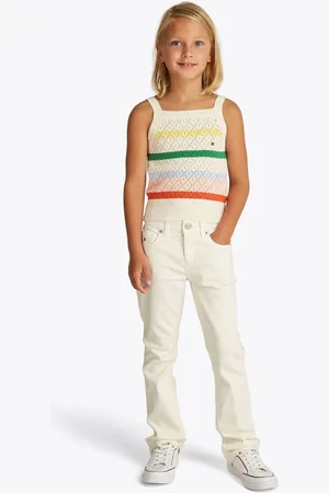 Tommy Hilfiger 100% Cotton Crochet Tank Top166168cm