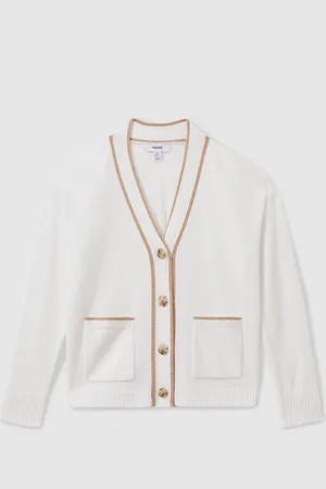 Reiss Juni relaxed vest van wol met kasjmier13